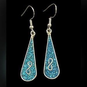 Alpaca Mexico Vintage earrings